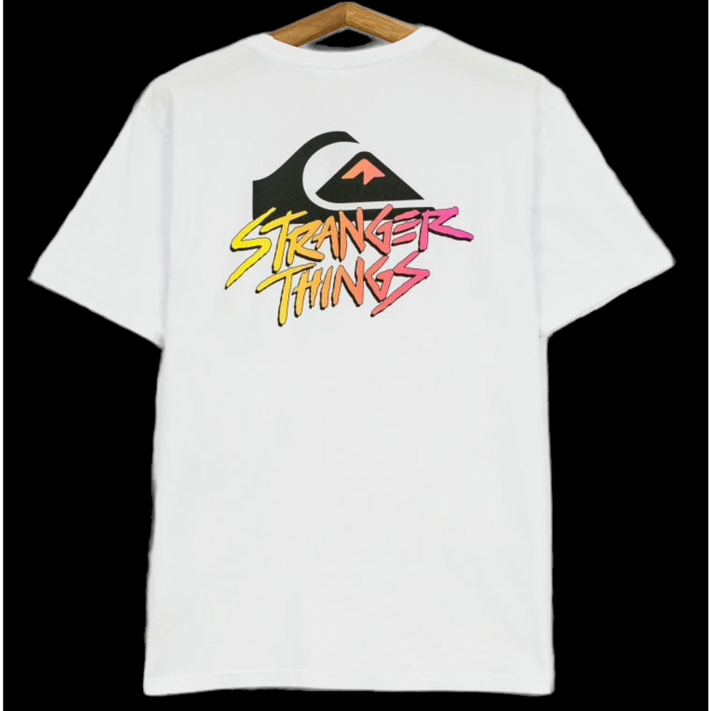 Quiksilver White Stranger Things Tee